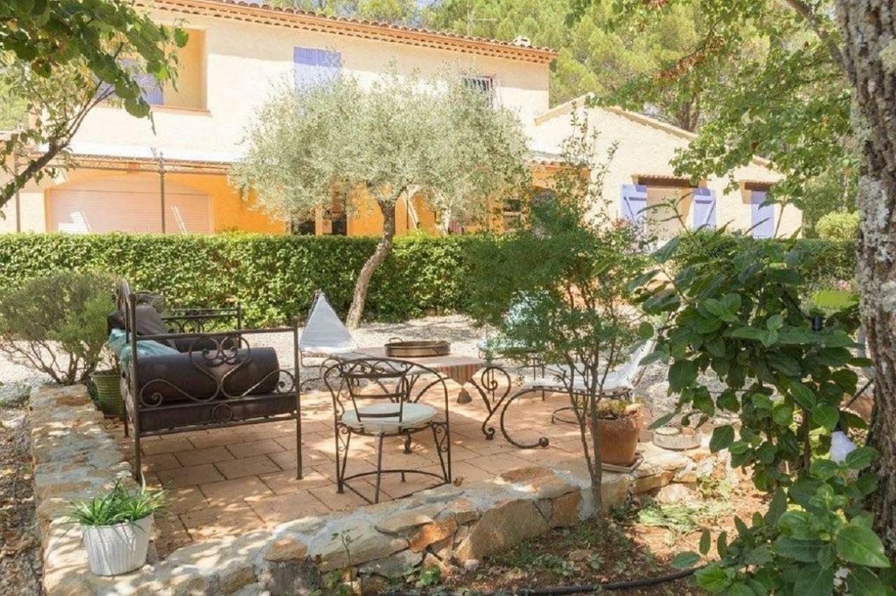 La Maison De La Cigale Forcalqueiret Bagian luar foto